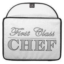 Stylish Fun Chefs : First Class Chef Sleeve For MacBook Pro