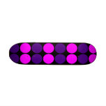 Stylish Gifts for Girls : Pink &amp; Purple Polka Dots Skate Board Decks