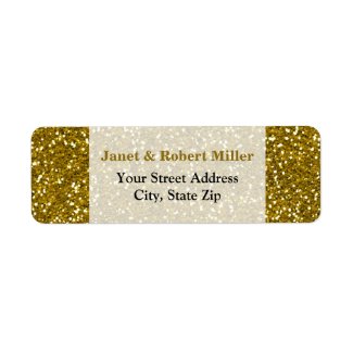 Stylish Glitter Gold