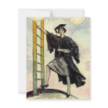 STYLISH GRAD GRADUATION INVITATION ~EZ2 CUSTOMIZE