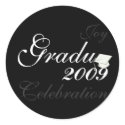 Stylish Graduation 2009 Sticker
