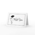 Stylish Graduation Thank You Cards for Ladies
