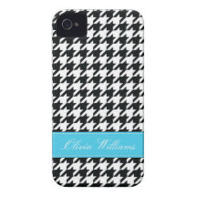 Stylish Houndstooth iPhone 4 Cover