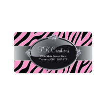 Stylish Jewellery Designer Address Labels