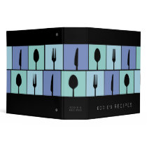 Stylish Kitchen Modern Cooking Recipe Book Binder