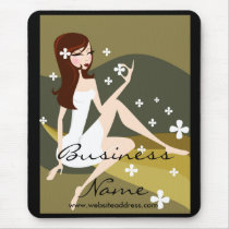 Stylish Lady - Customizable Mousepad by mrssocolov2 Stylish Lady - Customizable Mousepad