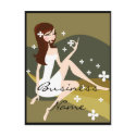 Stylish Lady - Customizable Postcards