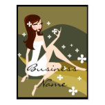 Stylish Lady - Customizable Postcards