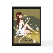 Stylish Lady - Greeting or Notecards by mrssocolov2 Stylish Lady - Greeting or Notecards
