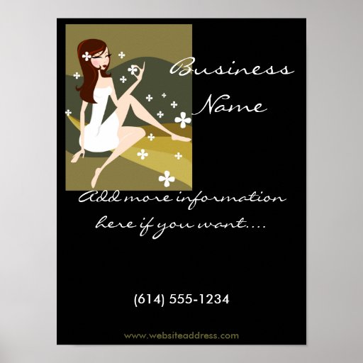 Stylish Lady - Promotional Poster/Print D2