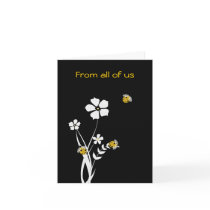 Stylish Ladybug Mother's Day Card