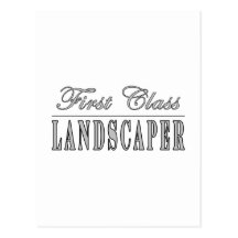 Stylish Landscapers : First Class Landscaper Postcards