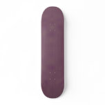 Stylish light brown turbines on purple background custom skate board