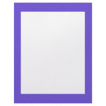 Stylish light purple turbines on purple background letterhead template