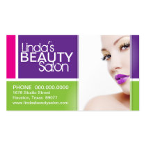 STYLISH MAKEUP ARTIST BUSINESS CARD TEMPLATE