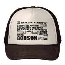 Stylish Modern & Fun Godsons : Greatest Godson Mesh Hats