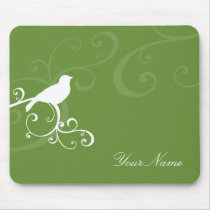 STYLISH MODERN MOUSEPAD :: whimsicalbird 2