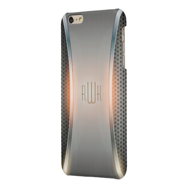 Stylish Monogram | Men's Professional Cover Gifts Glossy iPhone 6 Plus Case
