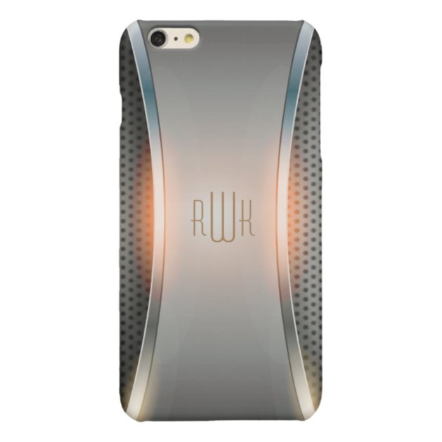 Stylish Monogram | Men's Professional Cover Gifts Glossy iPhone 6 Plus Case-0