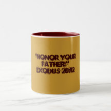 Stylish mug for Father's Day, Honor your father!