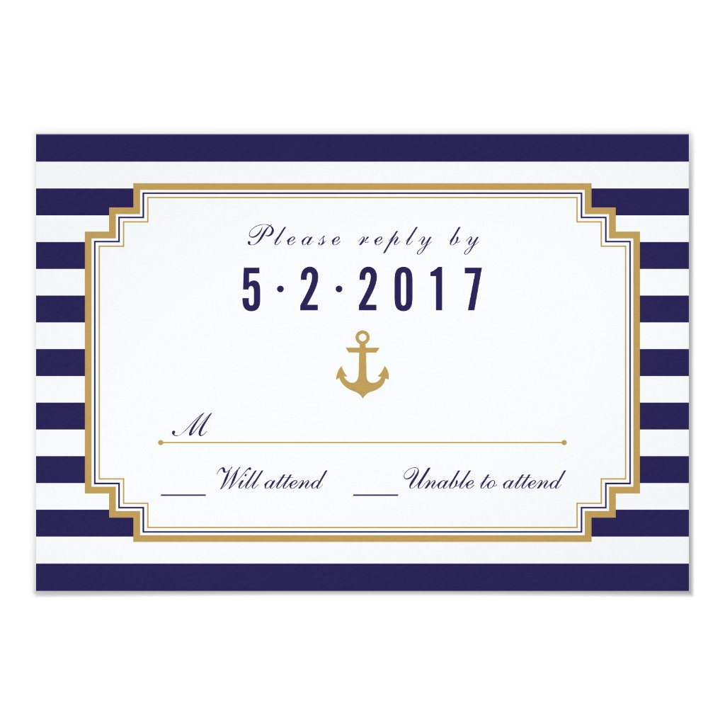 Fall wedding invitations with rsvp
