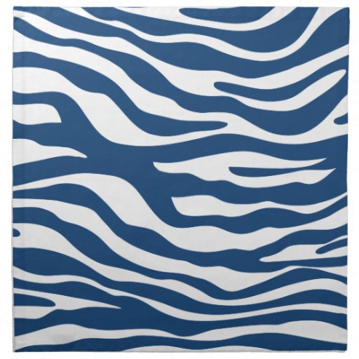 Blue Zebra Pattern | stylish navy blue zebra print pattern napkin zazzle Blue Zebra Pattern | stylish navy blue zebra print pattern napkin zazzle