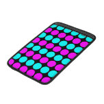 Stylish Patterns for Her : Pink & Cyan Polka Dots Sleeves For MacBook Air