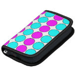 Stylish Patterns for Her : Pink & Cyan Polka Dots planners