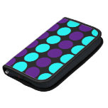 Stylish Patterns for Her : Purple & Cyan Polka Dot planners