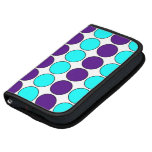 Stylish Patterns for Her  Purple & Cyan Polka Dots planners