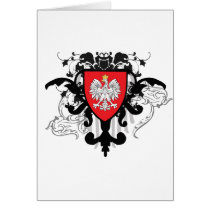 Stylish Poland Greeting Cards