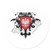 Stylish Poland stickers