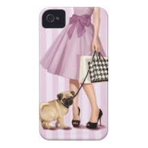 Stylish promenade iPhone 4 cases
