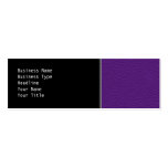 Stylish Purple Printed Pattern. Business Cards