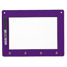 Stylish Purple Printed Pattern. Dry Erase Whiteboards