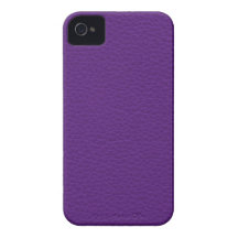 Stylish Purple Printed Pattern. iPhone 4 Case