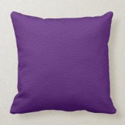 Stylish Purple Printed Pattern. Throw Pillows