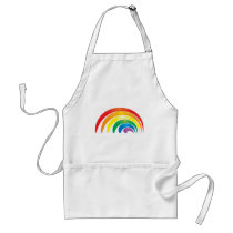 Stylish Rainbow aprons by alternateworlds Stylish Rainbow aprons