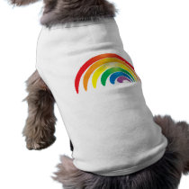 Stylish Rainbow pet clothing