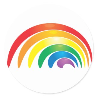 Stylish Rainbow sticker