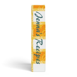 Stylish Recipe Binder binder