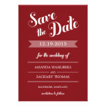 Stylish Reminder Wedding Save The Date Card invitations