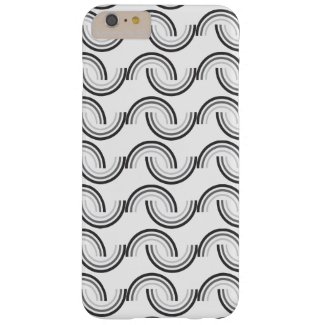 Stylish Retro Semi Circles Geometric Pattern Barely There iPhone 6 Plus Case