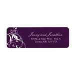 Stylish Return Address Labels | RSVP