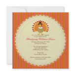 Stylish Turkey Thanksgiving Invitations