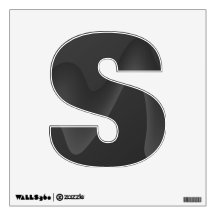 Stylish Wave Design in Dark Gray. Wall Decor
