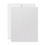 Stylish White Leather Effect Pattern. invitations