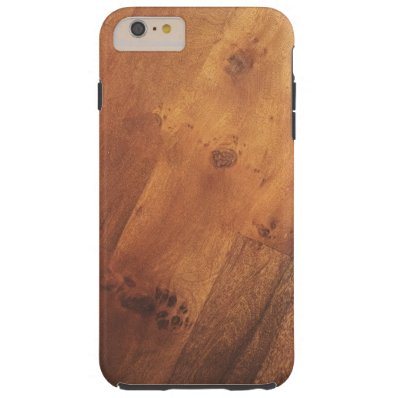 Stylish Wood Grain Woodgrain Wood Look Tough iPhone 6 Plus Case