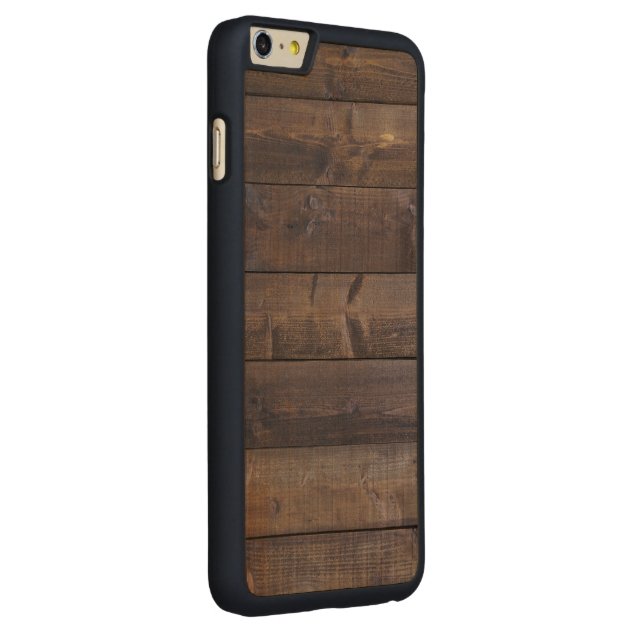 Stylish Wood Pattern - Nature Wood Grain Texture Carved® Maple iPhone 6 Plus Slim Case 3/6