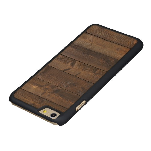 Stylish Wood Pattern - Nature Wood Grain Texture Carved® Maple iPhone 6 Plus Slim Case 5/6